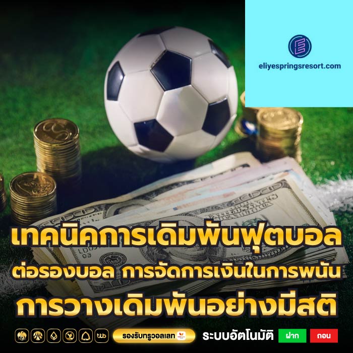 เทคนิคการเดิมพันฟุตบอล ต่อรองบอล การจัดการเงินในการพนัน การวางเดิมพันอย่างมีสติ